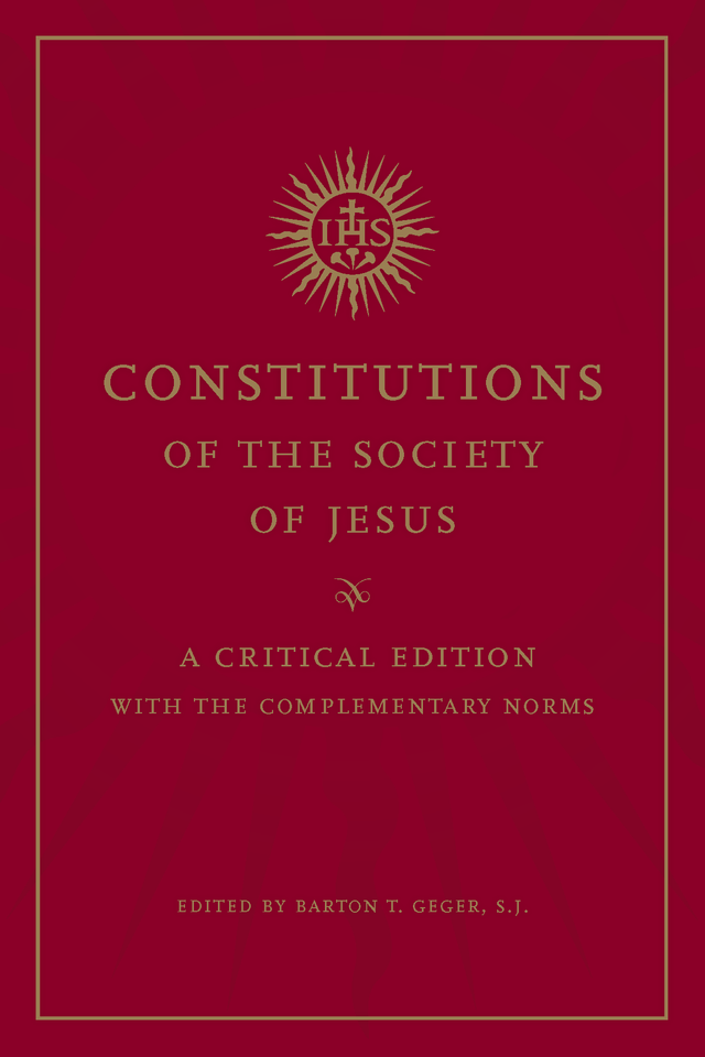 Geger, Constitutions of the Society of Jesus