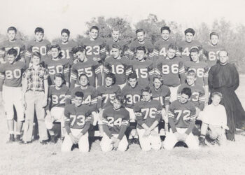 Jesuit College Preparatory School of Dallas Football Team, undated.