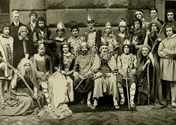 1913 cast of MacBeth, Boston College