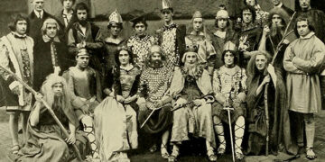 1913 cast of MacBeth, Boston College