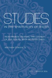 Cover Page of Issue 57/3, Study in the Spirituality of the Jesuits