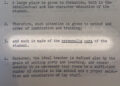 Highlighted line of a typed page, emphasizing the underlined phrase “personalis cura.”
