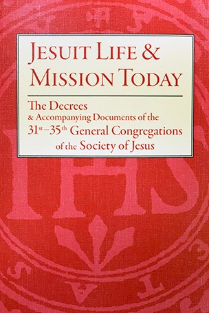 Front cover of the volume Jesuit Life & Mission Today