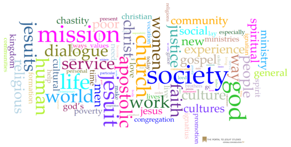 Schema of the most recurrent words in GC34's decrees