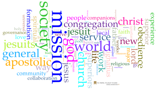 Schema of the most recurrent words in GC35's decrees