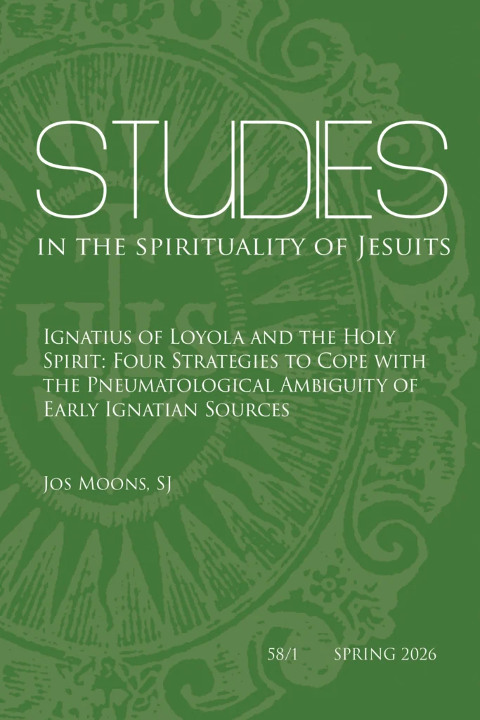 Cover Page of Issue 58/1, Studies in the Spirituality of Jesuits